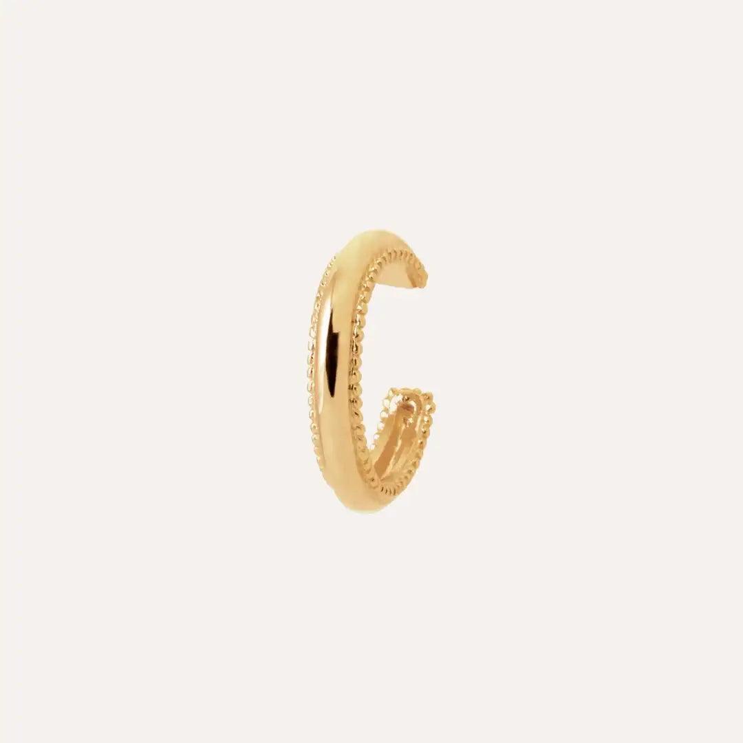 Boucles D'oreilles Clous Plaqué Or 18 Carats – Sans Nickel – Pour Femme – Style Boule Dorée