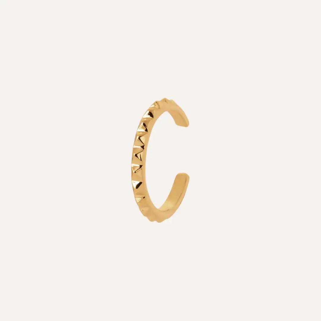 Bague d'oreille Tanya en plaqué or, idée cadeau fête des mères