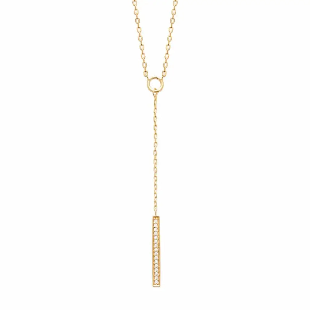 Collier ras de cou et décolleté Angeline en plaqué or