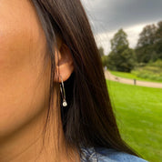 créoles argent zirconium