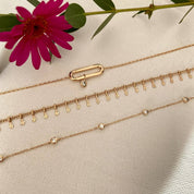 Bracelets plaqué or 18 carats 3 microns