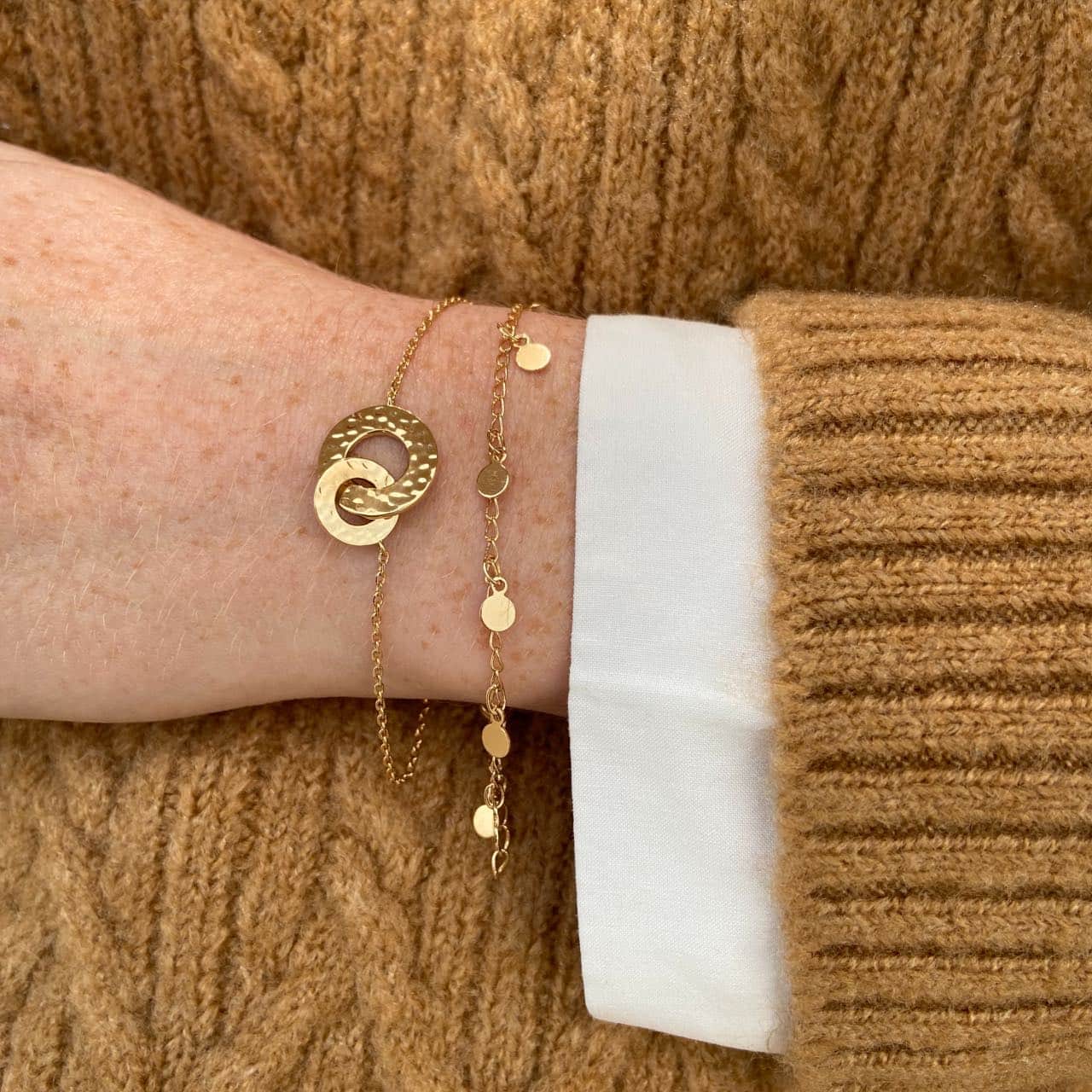 Bracelet fins plaqué or