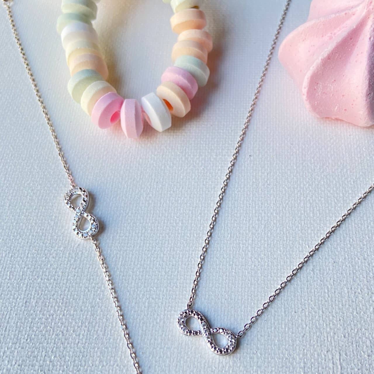 Bijoux argent infini zircons