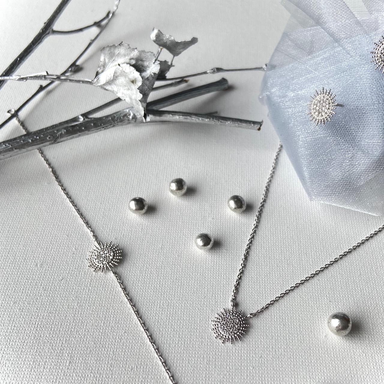 Bijoux argent 925 soleil