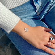 bracelet fin en argent 925/000