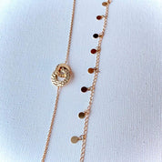 Deux bracelets plaqué or