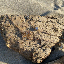 Bracelet plaqué or zircon et motif arbre