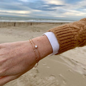 Bracelet plaqué or minimaliste