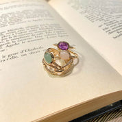 Bague plaqué or 5 microns