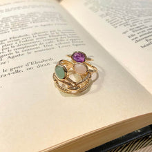 Bague plaqué or 5 microns