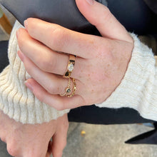 Bague plaqué or fantaisie