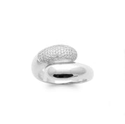 Bargue argent zircon 925/000