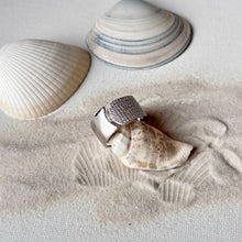 Large bague argent zirconium