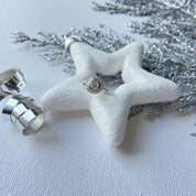 Bague fiançailles argent ronde rhodié