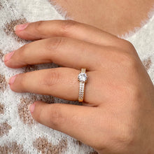 bague fiançailles plaqué or