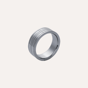 Bague homme acier