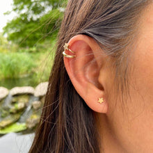 Bague oreille sans perçage plaqué or