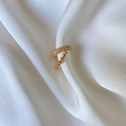 Bague d'oreille plaqué or