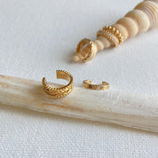 Faux piercing plaqué or