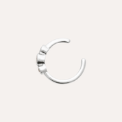 Bague d'oreille argent