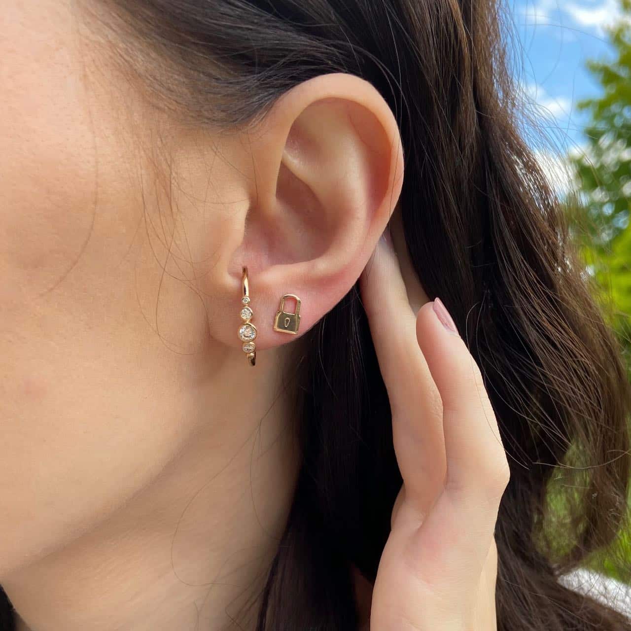 Boucle d'oreille vendue à l'unité