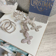 Boucles d'oreilles argent chic