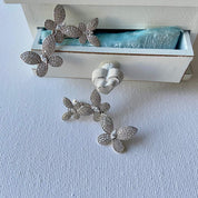 Boucles d'oreilles argent chic