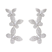 Boucles d'oreilles argent chic