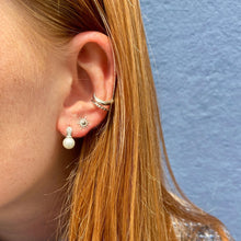 Bague d'oreille sans perçage argent Tina