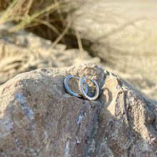 petites créoles argent zirconium