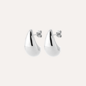 Boucles d'oreilles argent Gouttes d'eau