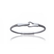 Bracelet homme câble acier