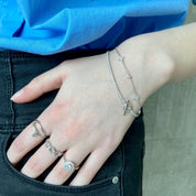 Bracelet argent femme