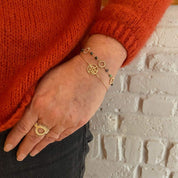 Bracelet arbre de vie plaqué or 3 microns Les bijoux Chics