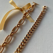 Bracelet plaque or chic