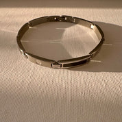 Bracelet acier et carbone