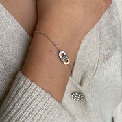 bracelet minimaliste argent