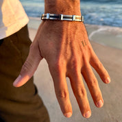 Bracelet homme en acier