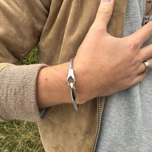 Bracelet homme câble acier