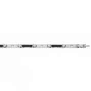 Bracelet acier et carbone