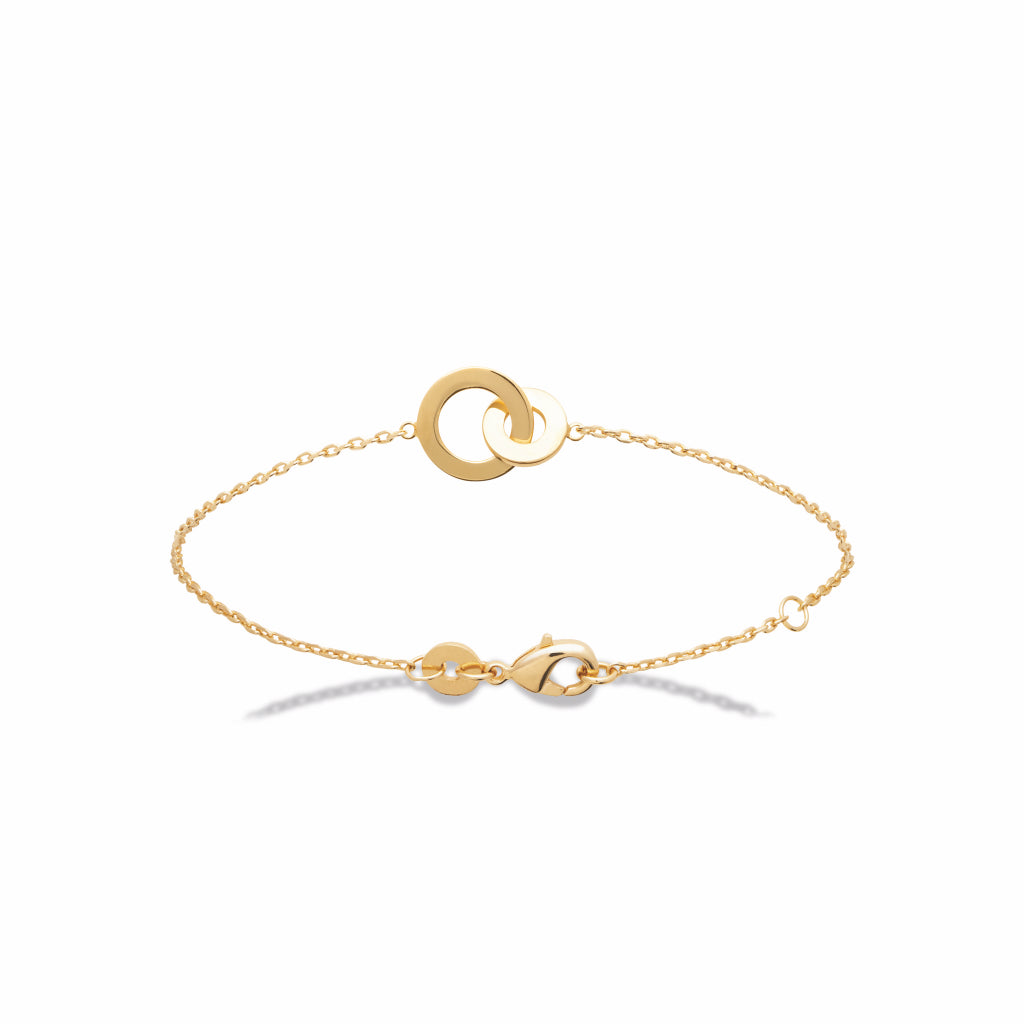 Bracelet plaqué or 18k