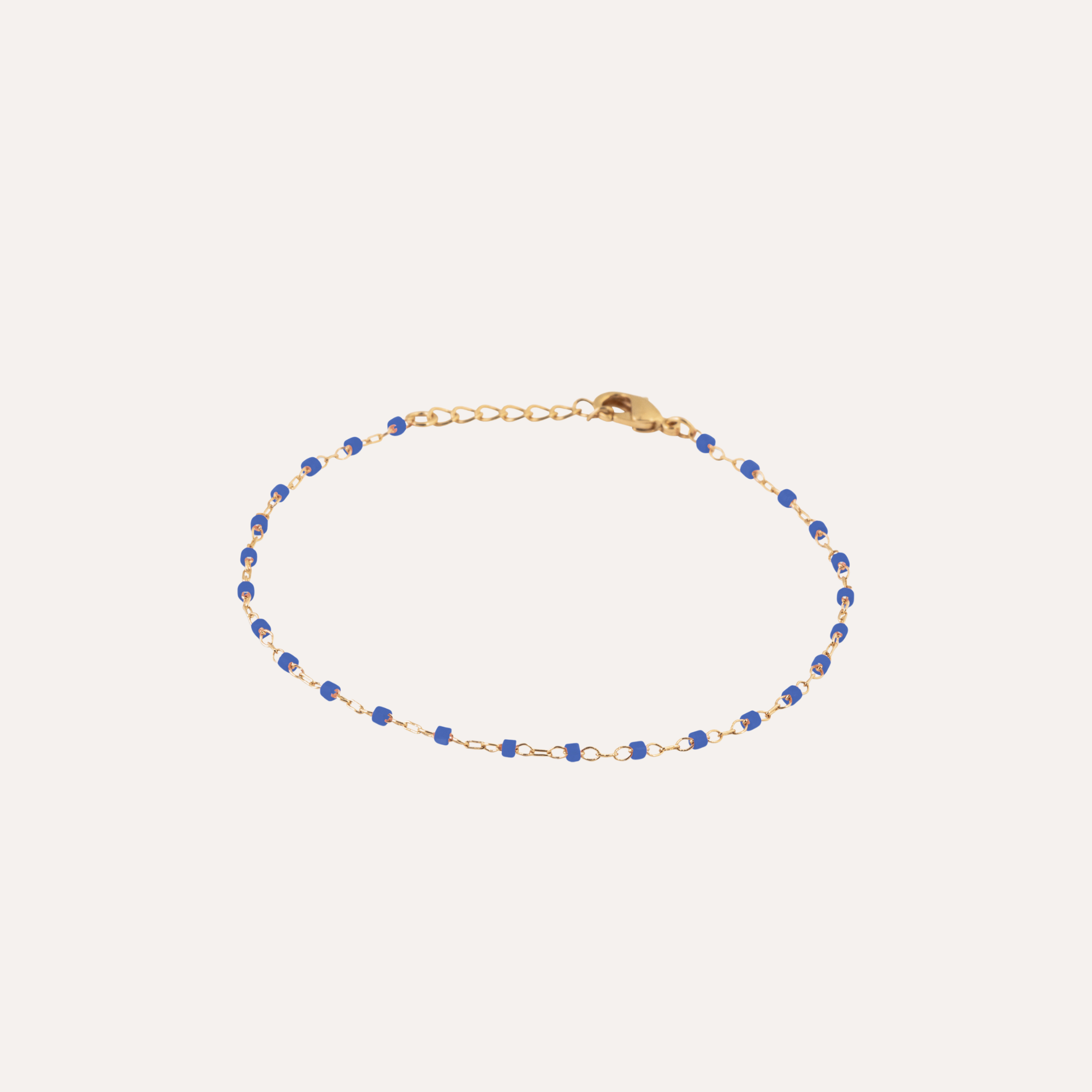 Bracelet perles Miyuki plaqué or