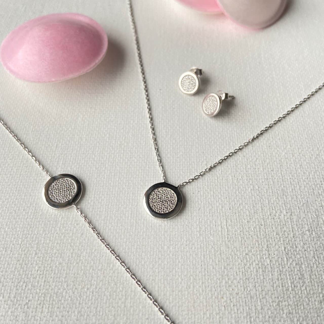 ensemble de bijoux en argent 925