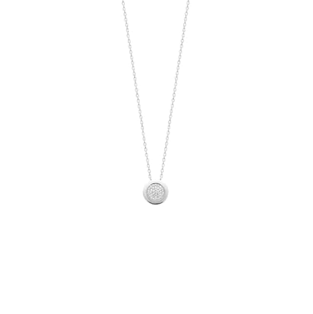 Collier zirconium en argent