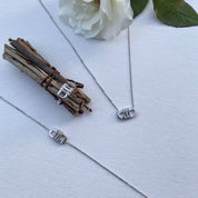 collier et bracelet argent assorti