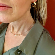 Collier plaqué or ras de cou