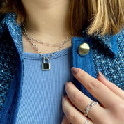 Collier argent de qualité