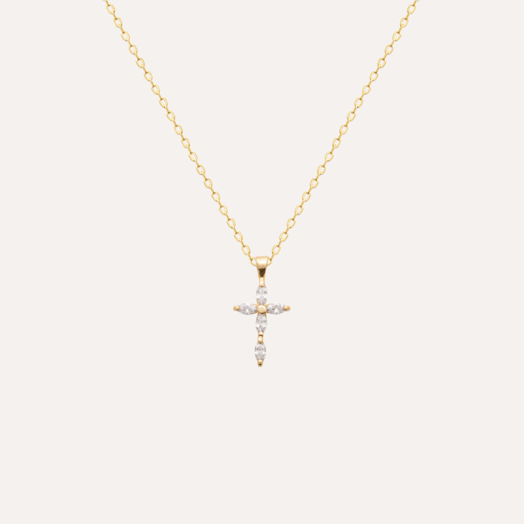 Collier croix élégant