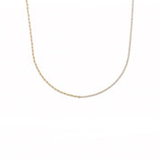 collier ras de cou plaqué or