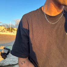 Collier homme argent maille cheval